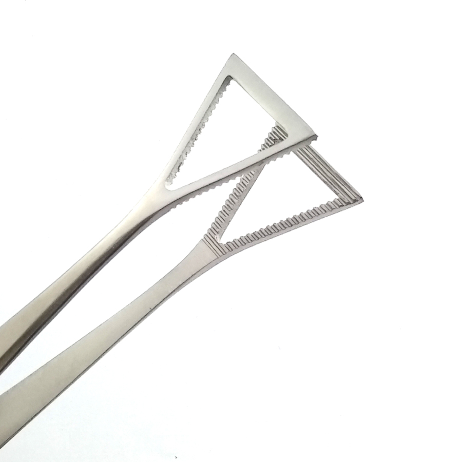 Body Piercing Tweezers Large Head - Image 5