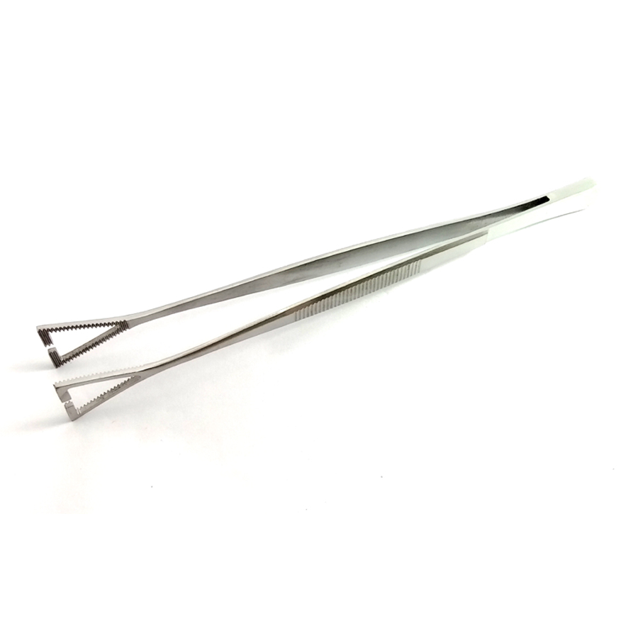 Body Piercing Tweezers Slotted Head - Image 3